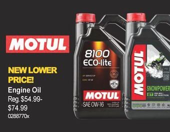 PartSource Motul engine oil offer
