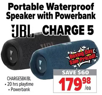 2001 Audio Video Jbl portable waterproof speaker with powerbank offer