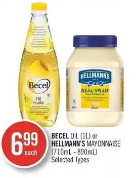 Shoppers Drug Mart Becel oil or hellmann's mayonnaise offer