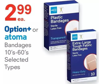 Remedy's RX Option+ or atoma bandages offer