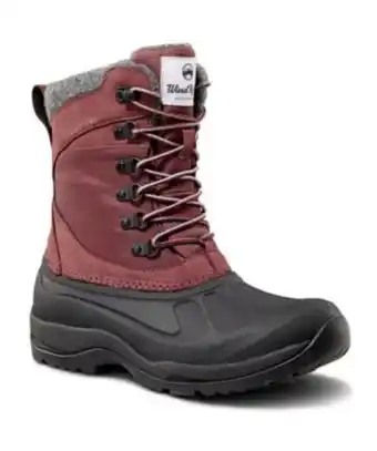 Mark's Women's blackcomb icefx water repellent lace up winter boots - plum offer