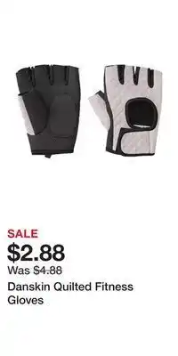 Sport Chek Danskin quilted fitness gloves offer
