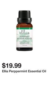 Sport Chek Ellia perppermint essential oil offer