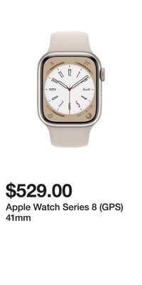 Sport Chek Apple watch series 8 (gps) 41mm offer
