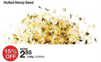 Bulk Barn Hulled hemp seed offer