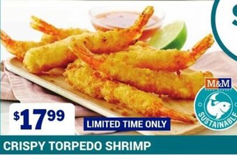 Crispy torpedo shrimp