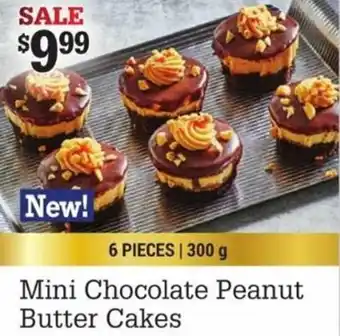 M&M Meat Shops Mini chocolate peanut butter cakes 6 piece/ 300g offer