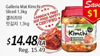 Galleria Supermarket Galleria mat kimchi sliced offer