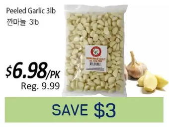 Galleria Supermarket Peeled garlic offer