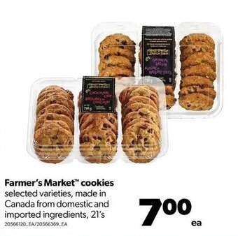 Real Canadian Superstore Farmer's market cookies 21's offer