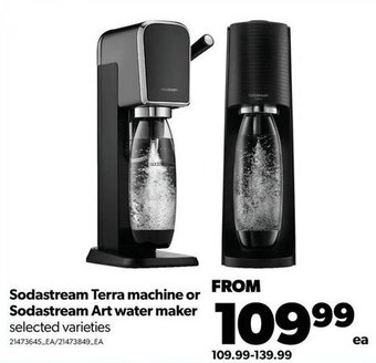 Real Canadian Superstore Sodastream terra machine or sodastream art water maker offer
