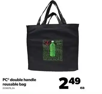 Real Canadian Superstore PC double handle reusable bag offer