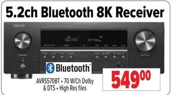 2001 Audio Video 5.2ch bluetooth 8k receiver offer