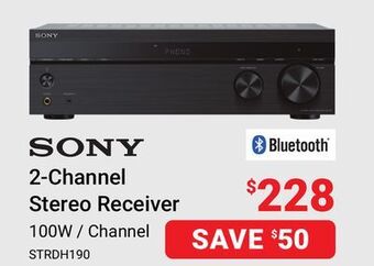 Visions Electronics Sony 2-channel stereo receiver offer