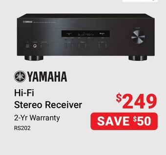 Visions Electronics Yamaha hi-fi stereo receiver offer