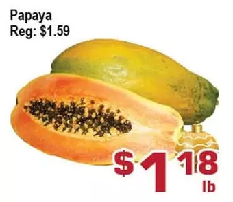 Top Food Supermarket Papaya offer