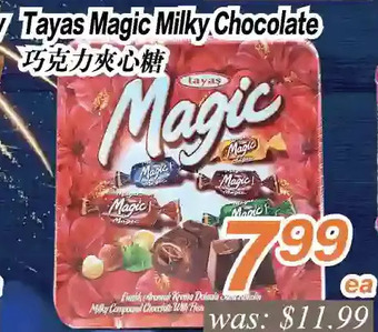 Seasons Foodmart Tayas magic milky chocolate offer