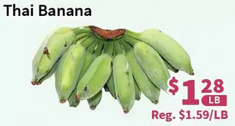 Blue Sky Supermarket Thai banana offer