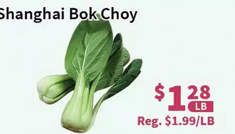 Blue Sky Supermarket Shanghai bok choy offer