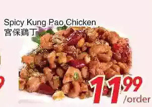 Foody World Spicy kung pao chicken offer