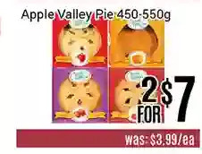Nations Fresh Foods Apple valley pie offer