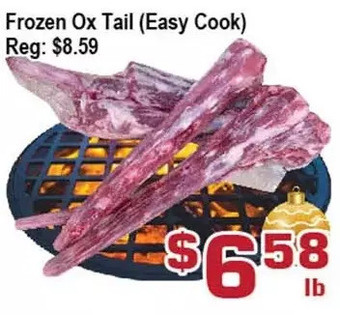 Top Food Supermarket Frozen ox tail offer