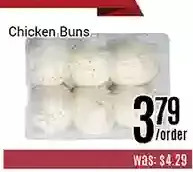 Nations Fresh Foods Chicken buns offer