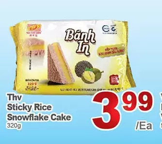 T&T Supermarket Thv sticky rice snowflake cake offer