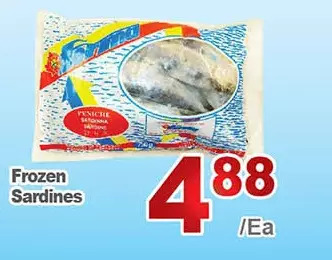 T&T Supermarket Frozen sardines offer