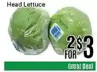 Nations Fresh Foods Head lettuce offer