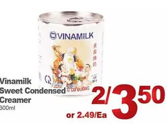 T&T Supermarket Vinamilk sweet condensed creamer offer