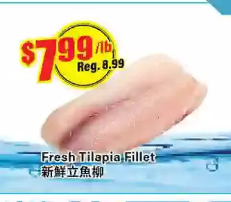 Btrust Supermarket Fresh tilapia fillet offer