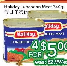 Ample Food Market Holiday luncheon meat offer