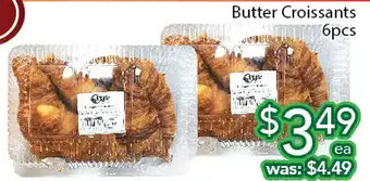 Ample Food Market Butter croissants offer