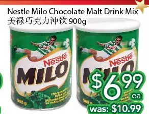 Ample Food Market Nestle milo chocolate malt drink mix offer