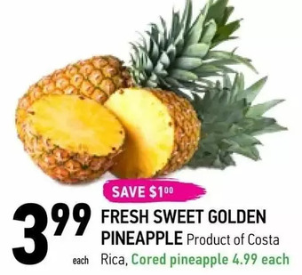 Coppa's Fresh Market Fresh sweet golden pineapple offer