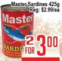 Skyland Foodmart Master sardines offer