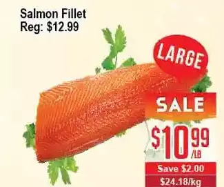 Skyland Foodmart Salmon fillet offer