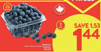 Walmart Blueberries offer
