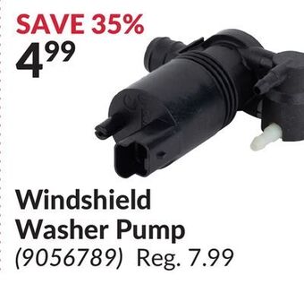 Princess Auto Windshield washer pump offer