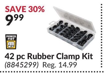 Princess Auto 42 pc rubber clamp kit offer