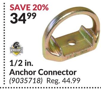 Princess Auto 1/2 in. anchor connector offer
