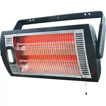 Princess Auto Thermo sphere 1,500w quartz ceiling-mounted heater with light offer