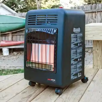Princess Auto Heatstar 6,000 to 18,000 btu radiant propane cabinet heater offer