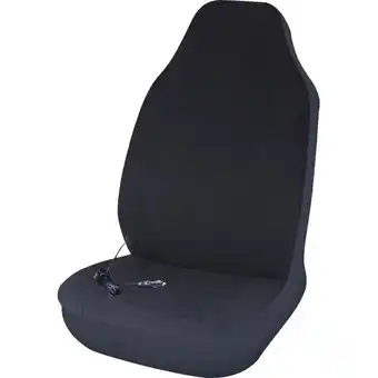 Princess Auto 4r black heated bucket seat cover offer