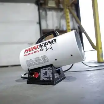 Princess Auto Heatstar forced-air propane heater with quiet-burner technology 30,000 to 60,000 btu offer
