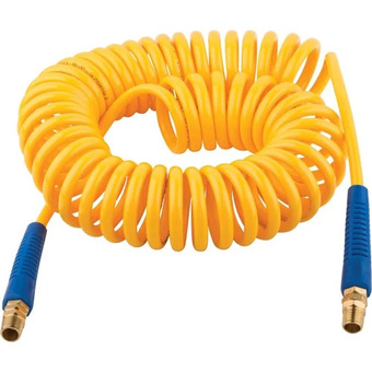 Princess Auto 1/4 in. x 50 ft polyurethane coiled air hose offer