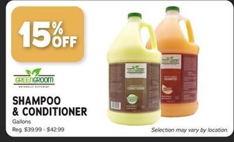 Ren’s Pets Depot Shampoo & conditioner gallons offer