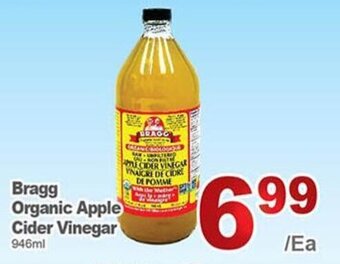 T&T Supermarket Bragg organic apple cider vinegar 946ml offer