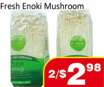 Jian Hing Supermarket Fresh enoki mushroom offer